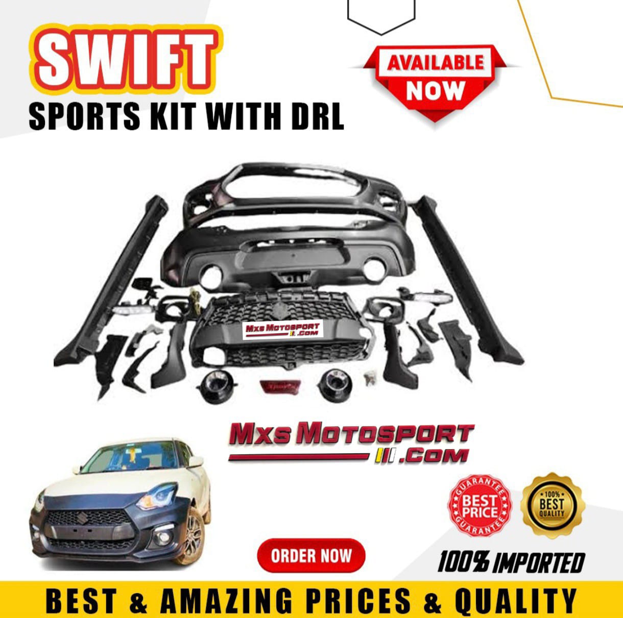 MXS2768 Maruti Suzuki Swift DRL Body Kit 2017+