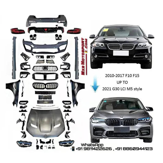 MXS3843 G30 LCI M-Tech Body Kit Upgrade For BMW F10 2010-2017