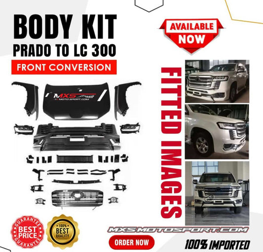 MXS4154 Body Kit For Toyota Prado to LC 300 - Front Conversion Kit