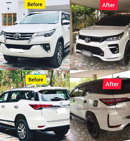 MXS4190 Toyota Fortuner GR Sport Conversion Body Kit / Convert Fortuner To New Legender GR Sport Body Kit