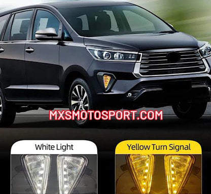 MXS4221 LED Fog Lamps Daytime Running Lights Toyota Innova Crysta