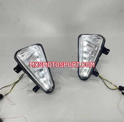 MXS4221 LED Fog Lamps Daytime Running Lights Toyota Innova Crysta