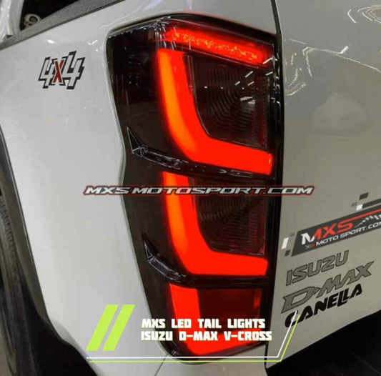 MXS4264 Isuzu D Max LED Tail Lights with Matrix Turn Signal Mode