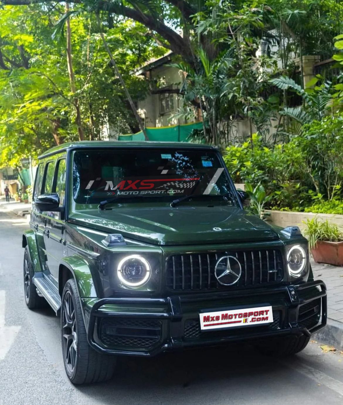 MXS4277 Front Bull Bar For Mercedes G Wagon