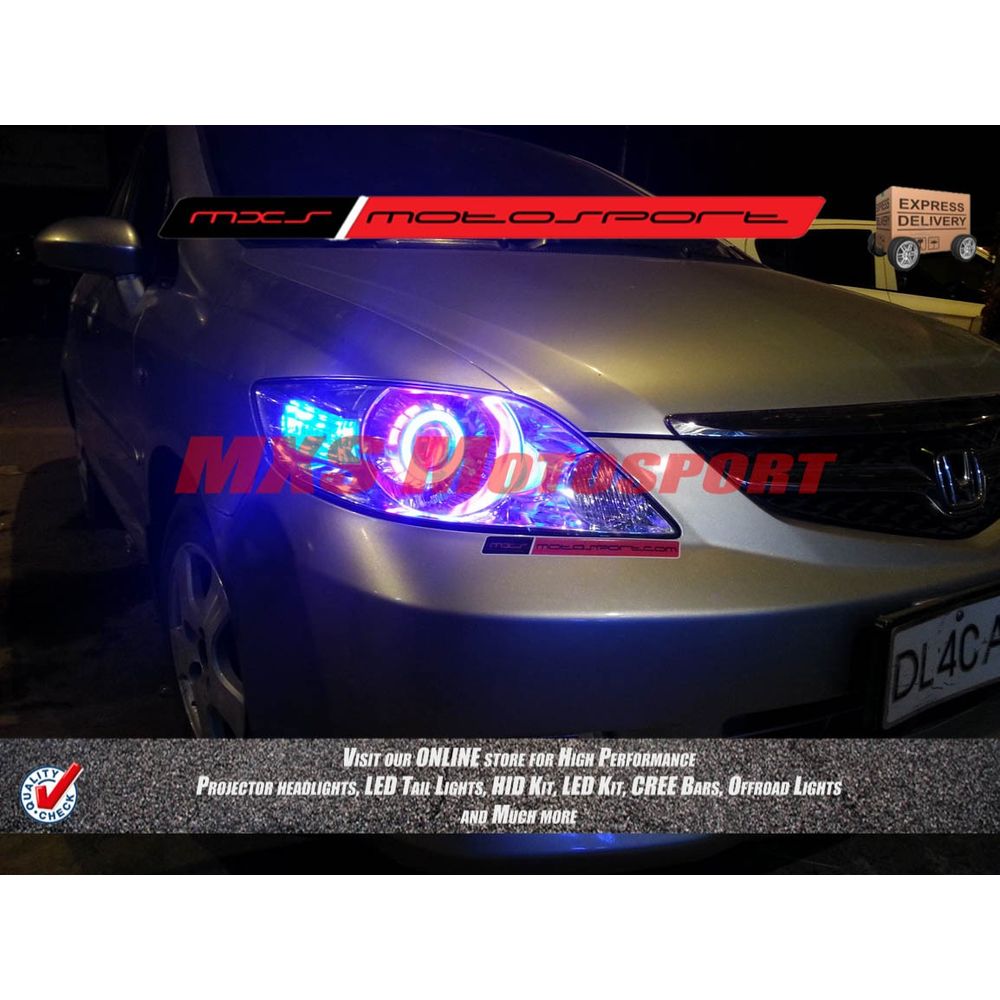 MXSHL166 Robotic Eye Projector Headlight Honda City