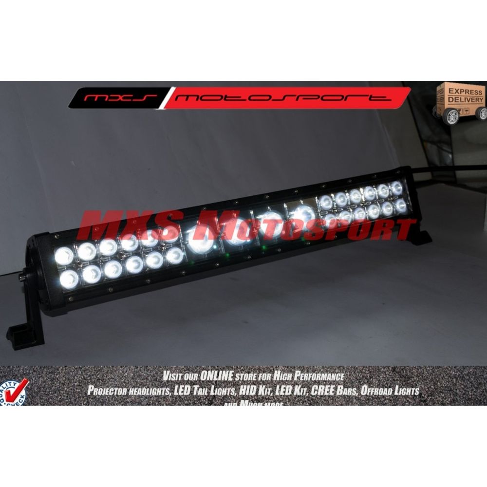 MXSORL27 High Performance Creebar LED Flood, Spot Lamp 21&quot; Bar for Offroad 120W Combo