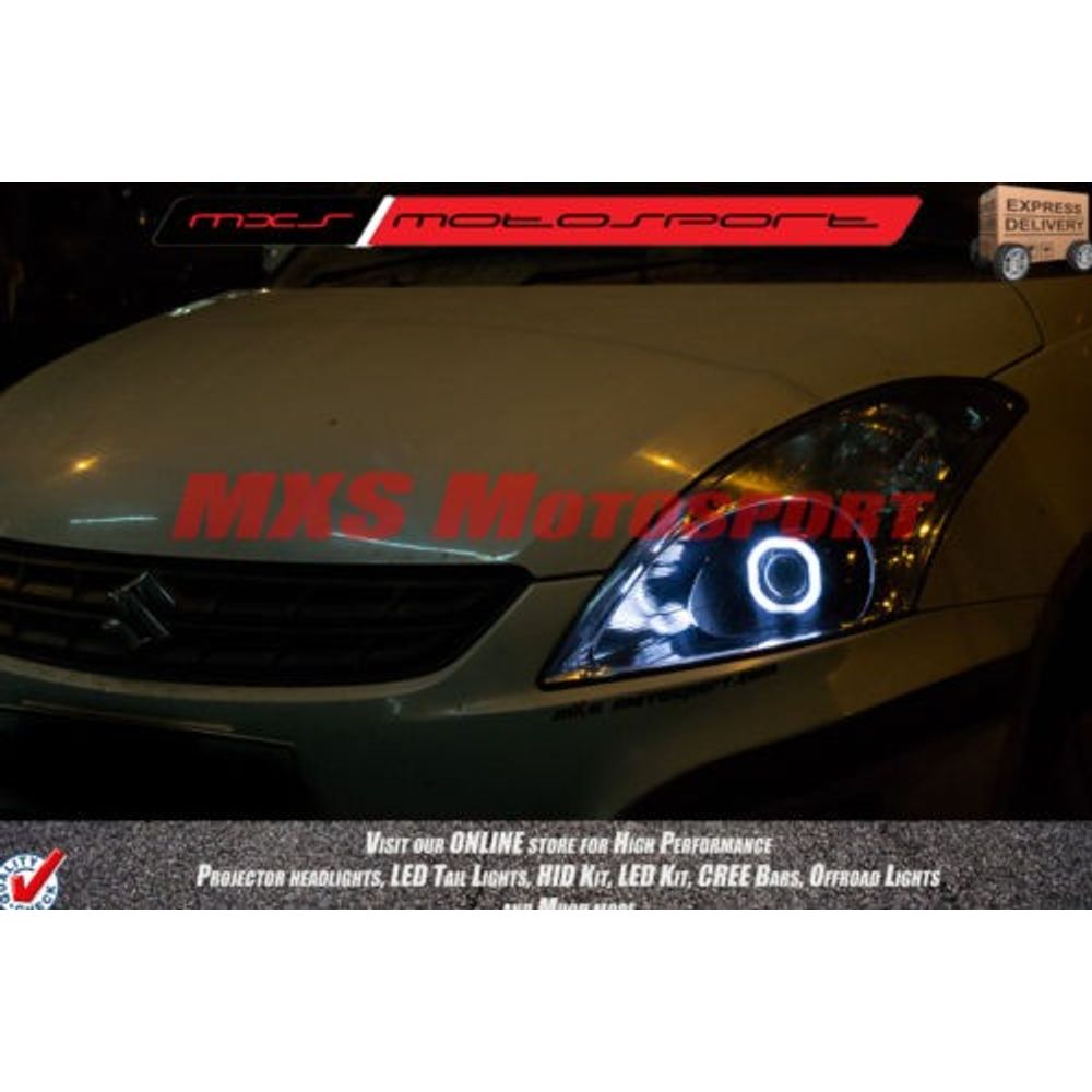 MXSHL152 Square Eye Projector Headlight Maruti Suzuki Swift & Dzire