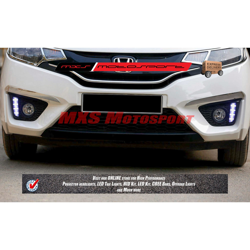 MXS2302 LED Fog Lamps Day Time Running Light Honda Jazz New Version