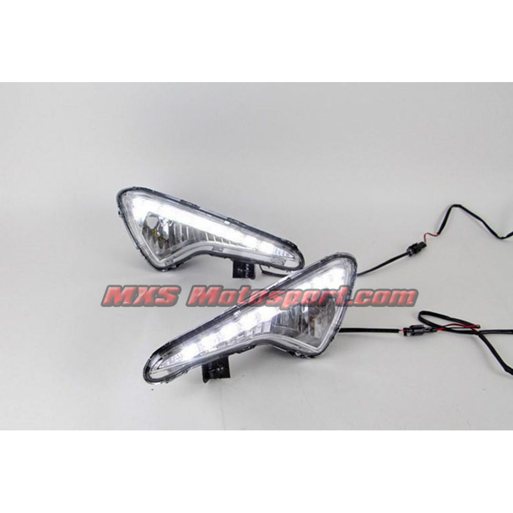 MXS2349 LED Fog Lamps Day Time Running Light Hyundai Verna Fluidic 4S