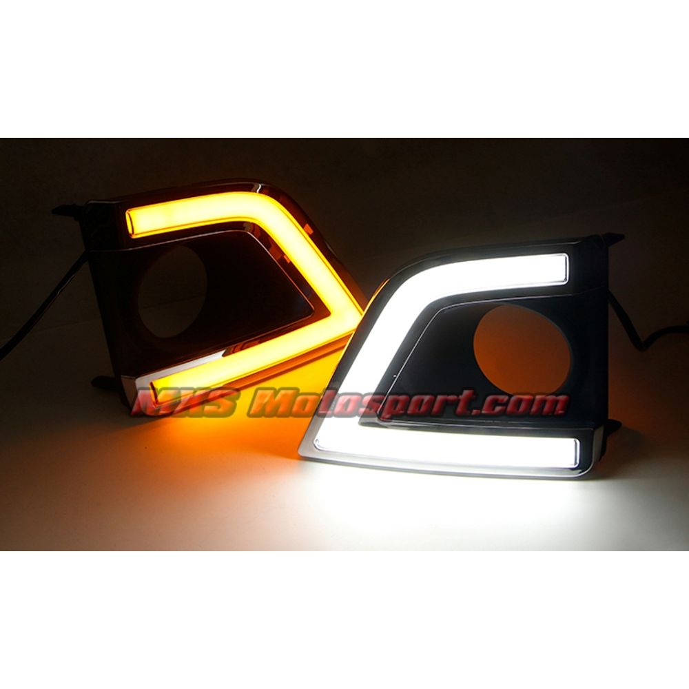 MXS2351 LED Fog Lamps Day Time Running Light Toyota Corolla Altis 2014-2016