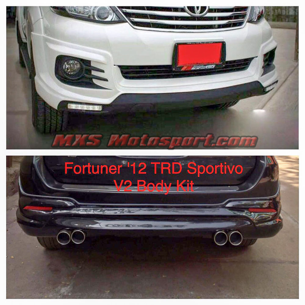 MXS2522 TRD Racing Body Kit Toyota Fortuner 2011-2016