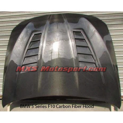 MXS2532 BMW 5 Series F10 Carbon Fiber Bonnet Hood