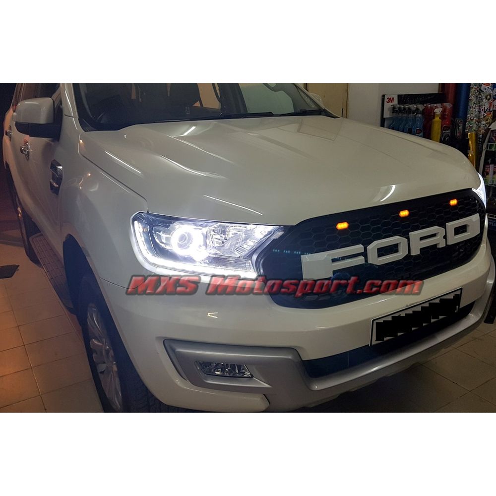 MXS2552 Matrix Mode Audi Style Daytime DRL's Angel Eyes Ford Endeavour Everest