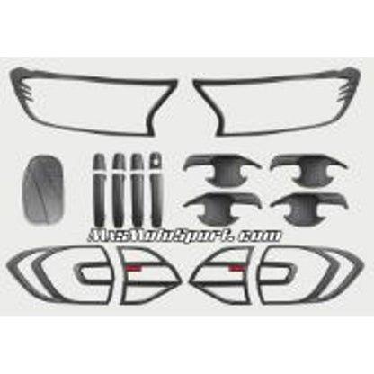 MXS2572 Ford Endeavour Everest Exterior Matt Black Body Parts