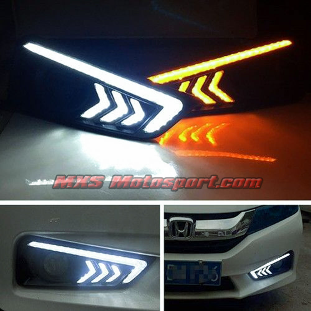 MXS2587 Honda City Led  Fog Lamps Daytime Running Lights