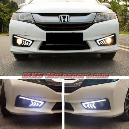 MXS2587 Honda City Led  Fog Lamps Daytime Running Lights