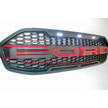 MXS2600 Ford Endeavour Everest 3D Led Raptor Grill  2015 + Stage I