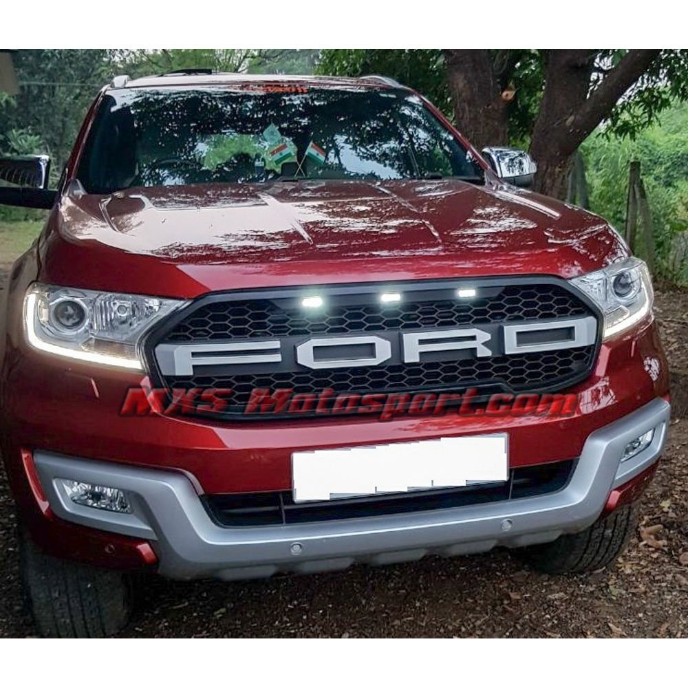 MXS2614 Ford Endeavour Everest Led Raptor Grill 2015 +