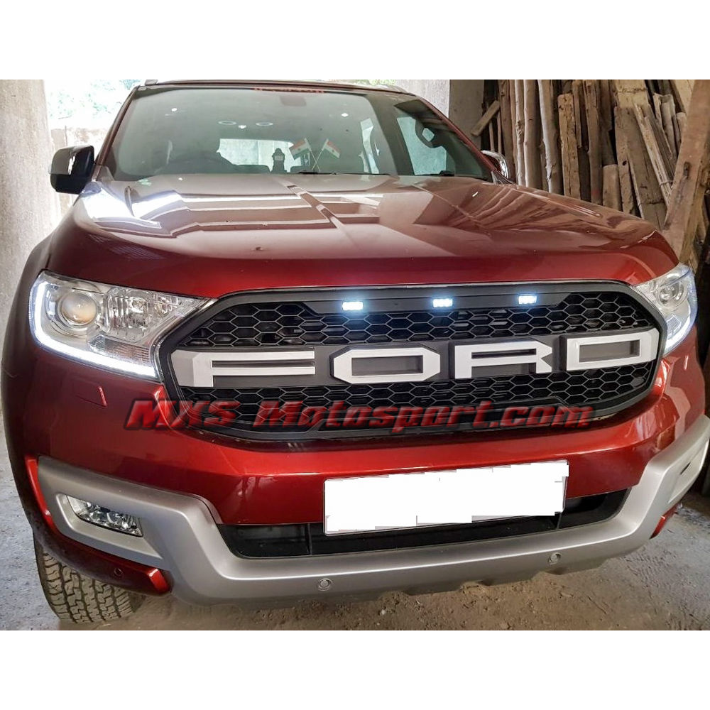 MXS2614 Ford Endeavour Everest Led Raptor Grill 2015 +