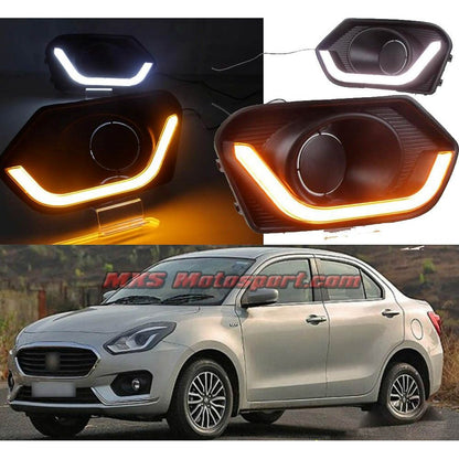 MXS2750 Maruti Suzuki Swift Dzire LED Fog Lamps Daytime Running Light New Version