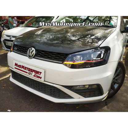 MXS2686 Volkswagen Polo Carbon Fiber Bonnet Hood