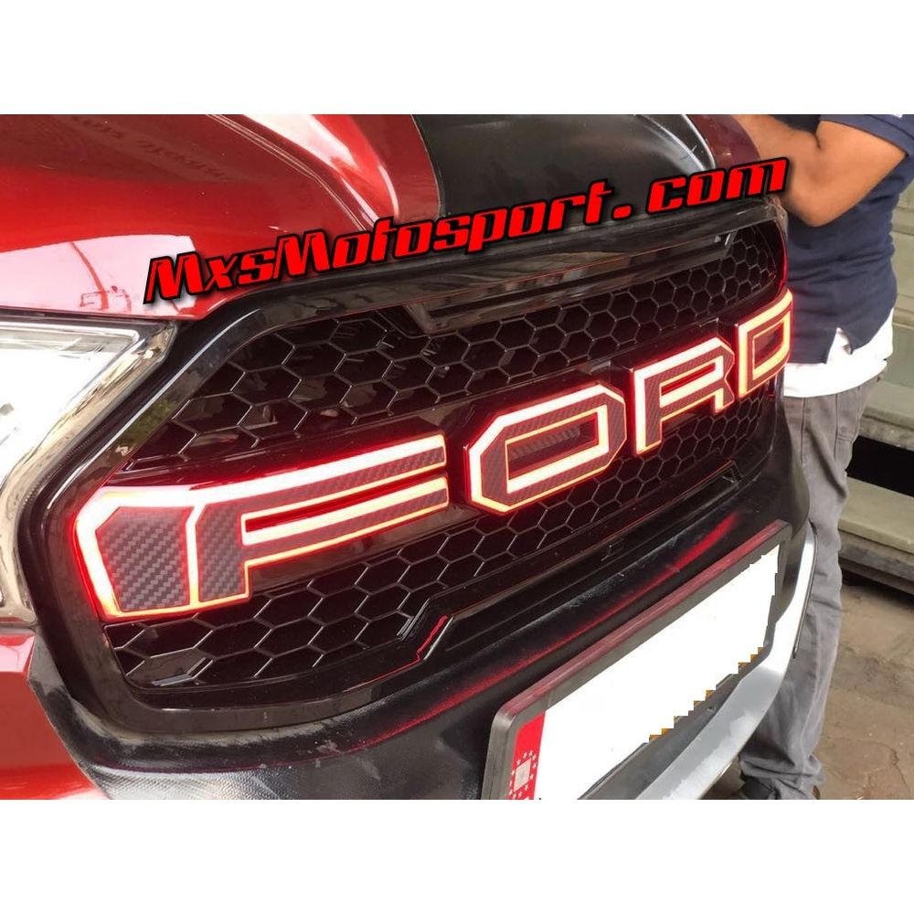 MXS2701 Ford Endeavour Everest Led Daytime Neon Raptor Grill 2015 +