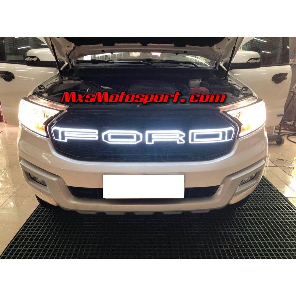 MXS2702 Ford Endeavour Everest Led Daytime Neon Raptor Grill 2015+