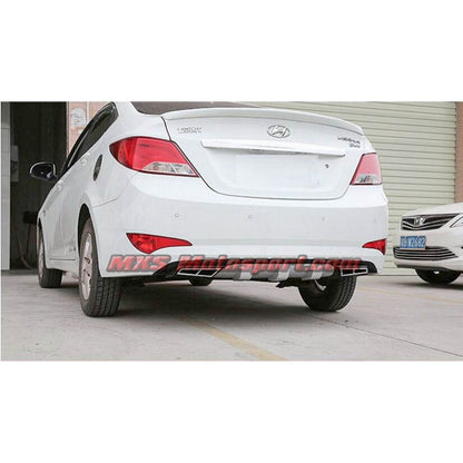 MXS2788 Hyundai Verna 4S Rear Racing Diffuser