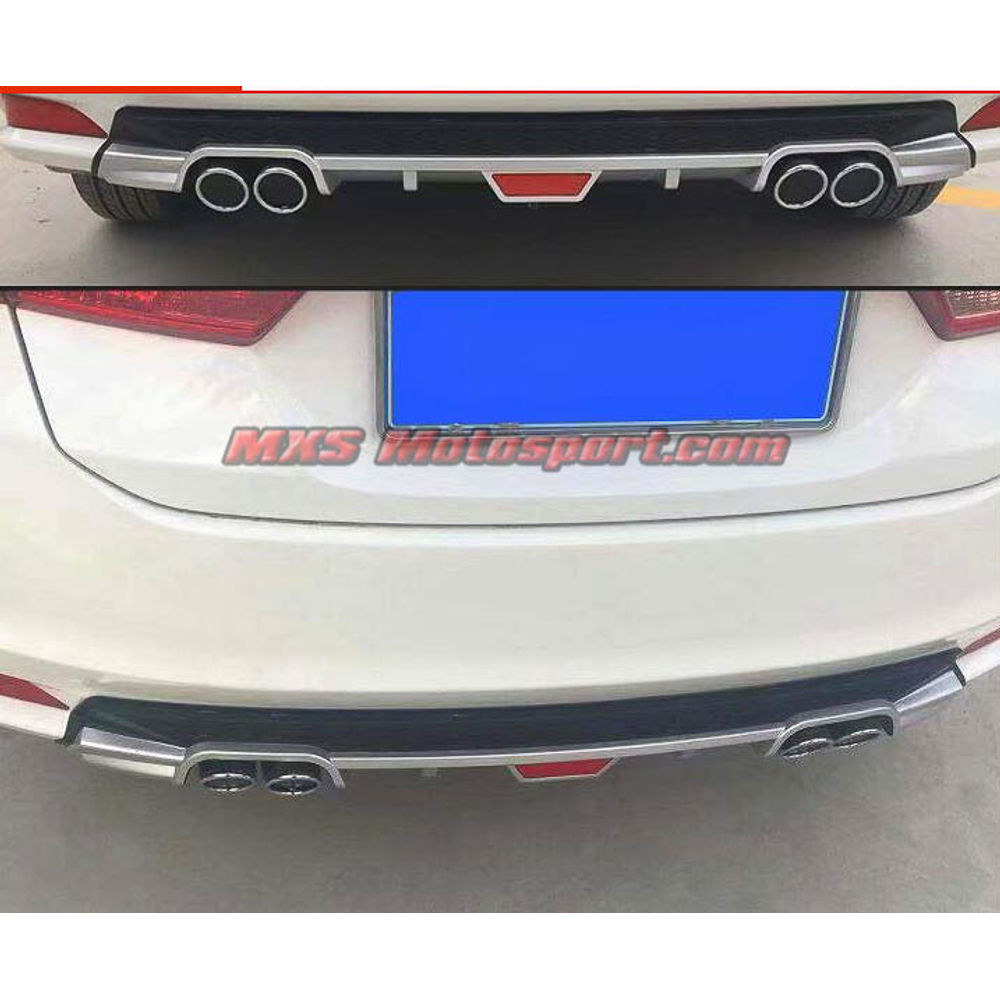 MXS2790 Honda City Rear Racing Diffuser