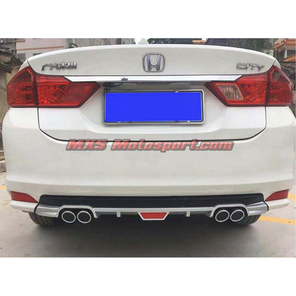 MXS2790 Honda City Rear Racing Diffuser