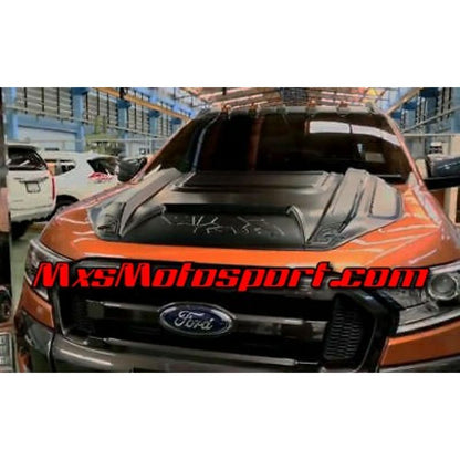 MXS2815 Ford Endeavour Everest Tech Hard X2 Mosnster Bonnet Scoop Hood