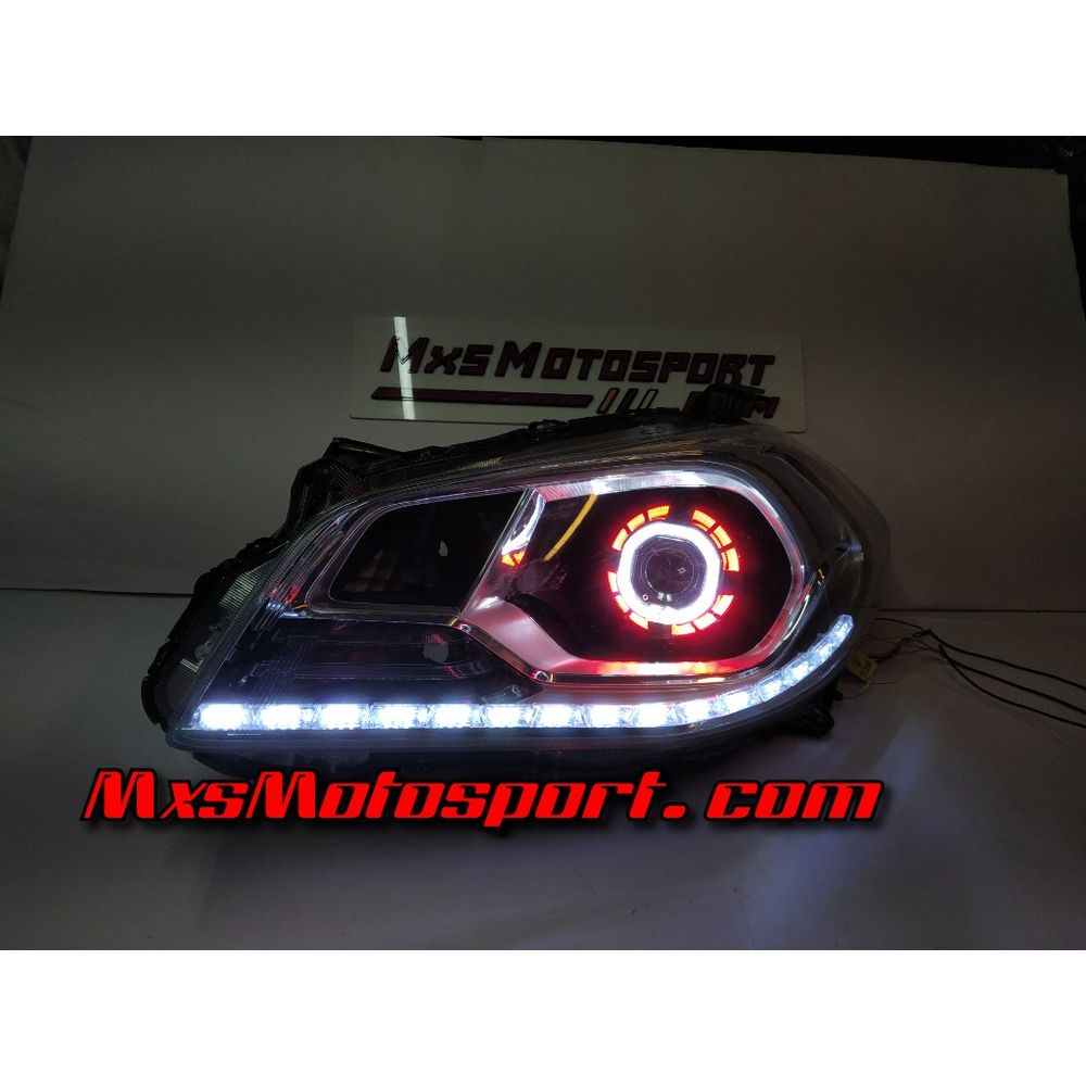 MXS2871  Maruti Suzuki S-cross LED DRL Robotic Eye Projector Headlights Matrix Series