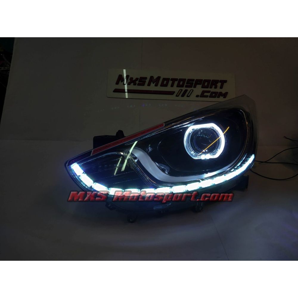 MXS2919 Hyundai Verna Fluidic LED Daytime Xenon Projector Headlights Matrix Series