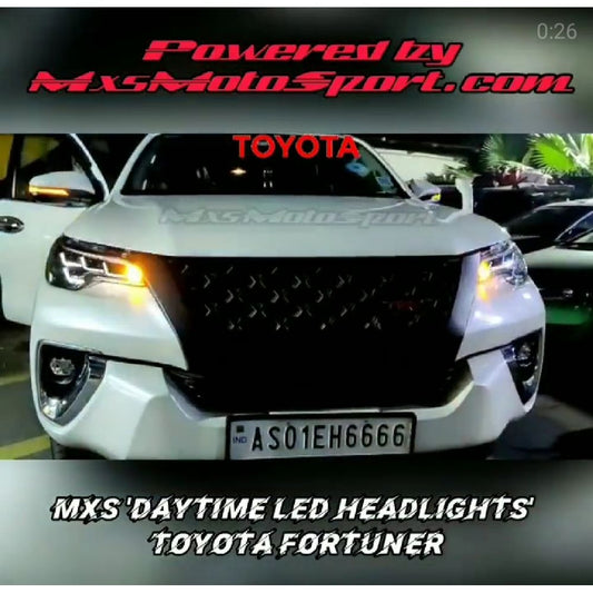 MXS2927 Toyota Fortuner LED Daytime Projector Headlights Matrix Series 2016+