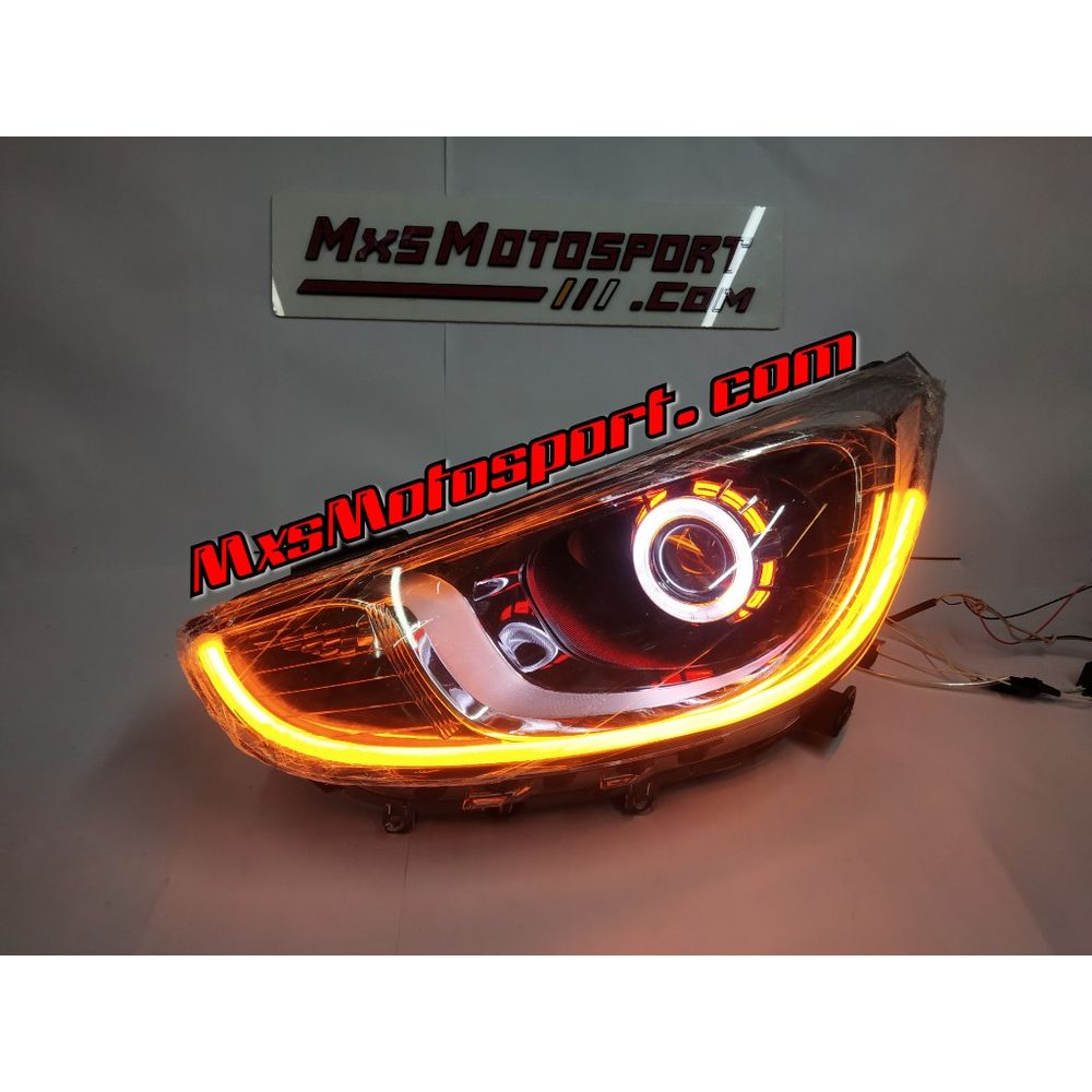 MXS2946 Hyundai Verna Fluidic LED Projector Headlights