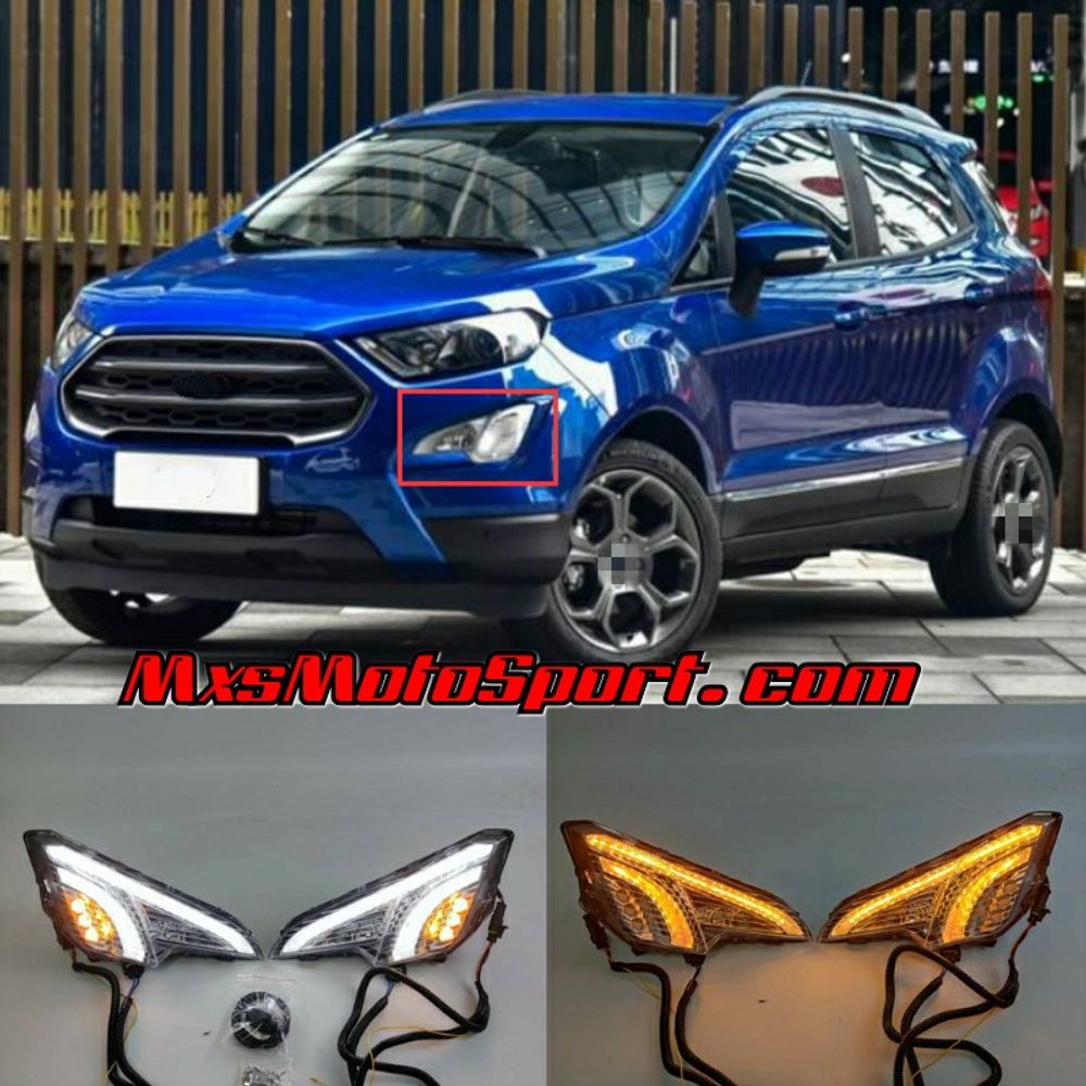 MXS2999 Ford Ecosport LED DRL Fog Lamps Matrix Series