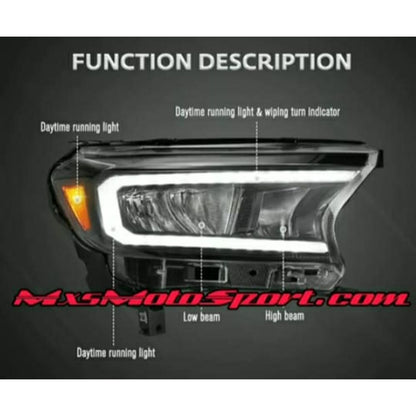 MXS3556 Ford Endeavour LED Headlights Matrix Series 2015+