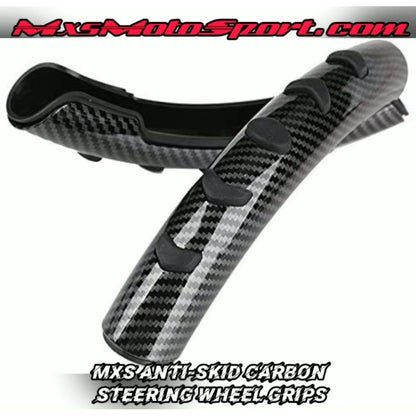 MXS3063 Anti-Skid Carbon Steering Wheel Grips