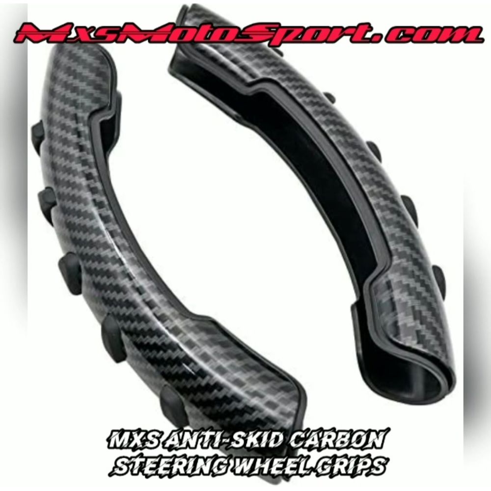 MXS3063 Anti-Skid Carbon Steering Wheel Grips