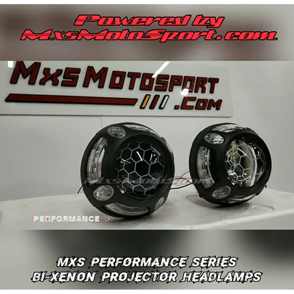 MXS3127 Performance Series Blue Retrofit D2S Hella Bi-xenon Projector Headlamps