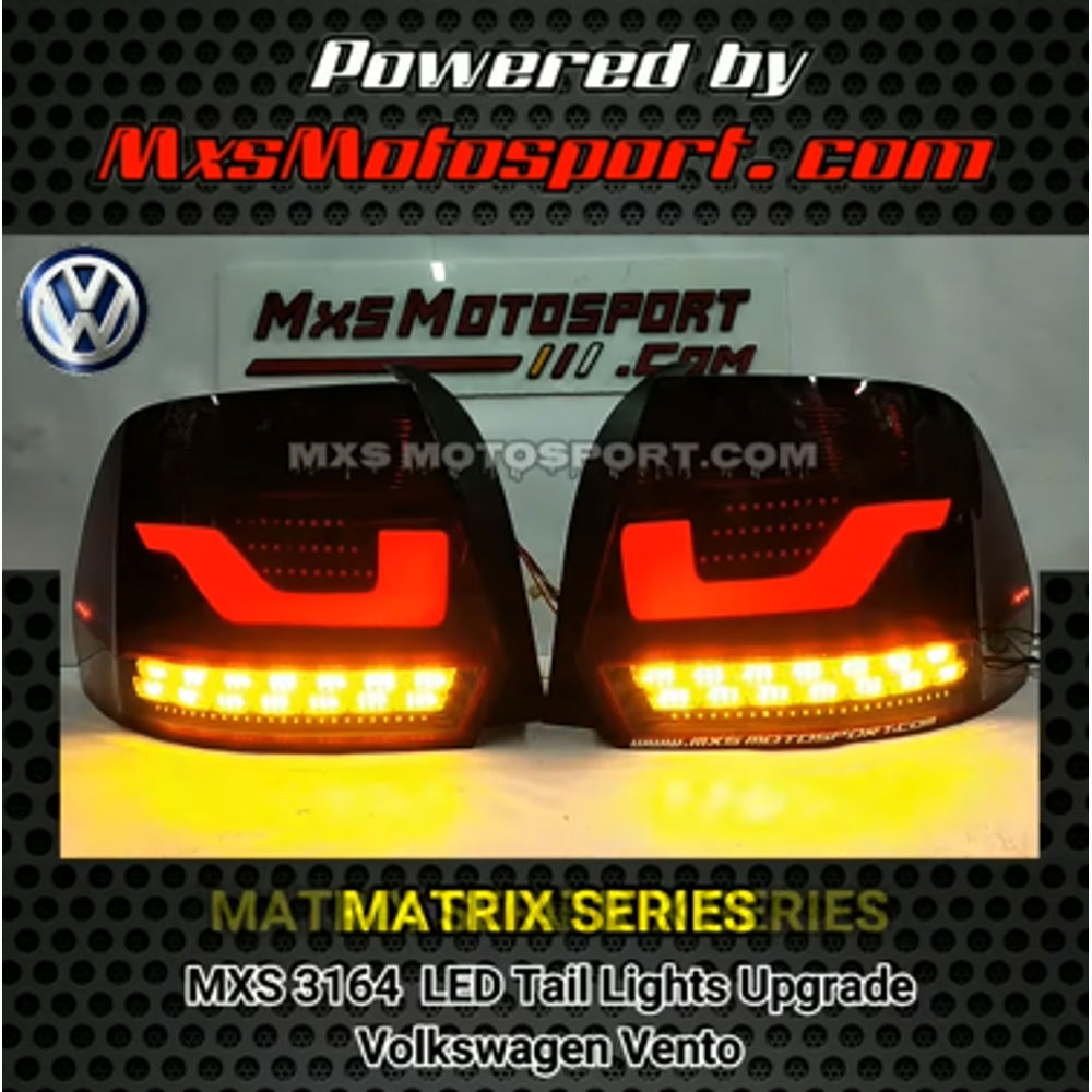 MXS3164 Volkswagen Vento LED Tail Lights Matrix Series