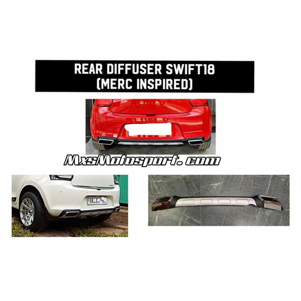 MXS3311 Maruti Suzuki Swift Diffuser Rear Bumper 2018+