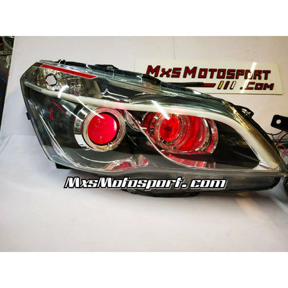 MXS3350 Maruti Suzuki Ciaz Demon Eyes Quad Projector Headlights with Daytime Lights