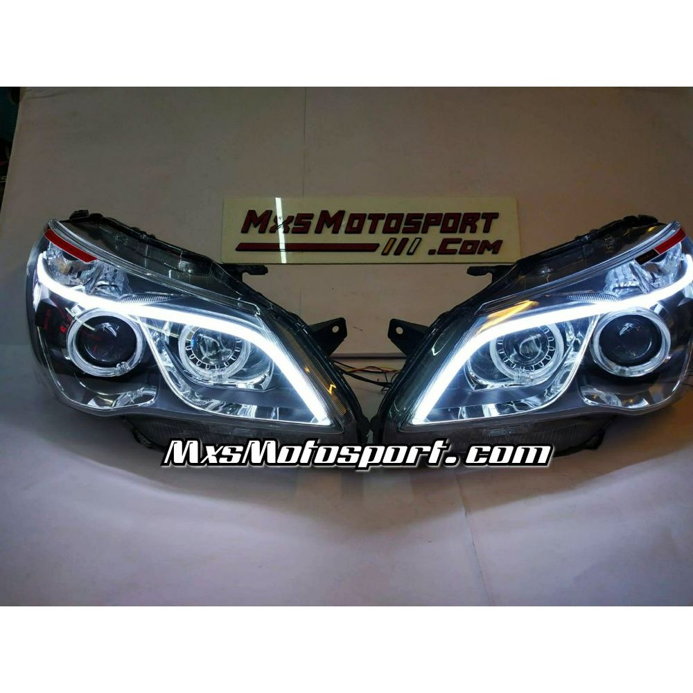 MXS3350 Maruti Suzuki Ciaz Demon Eyes Quad Projector Headlights with Daytime Lights