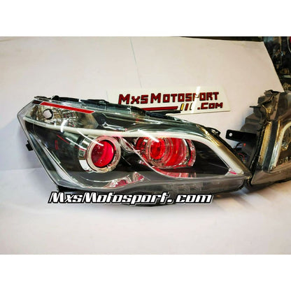 MXS3350 Maruti Suzuki Ciaz Demon Eyes Quad Projector Headlights with Daytime Lights