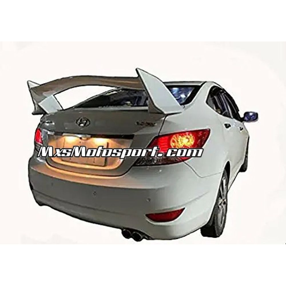 MXS3389 Rear Monster Spoiler For Hyundai Verna Fluidic