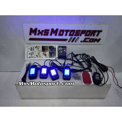 MXS3418 App Controlled 4-X LED Rock Lights