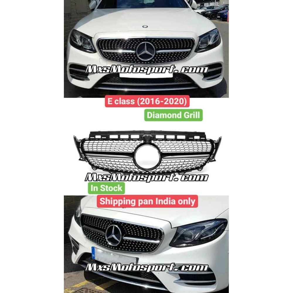 MXS3449 Diamond Grill For Mercedes E Class 2016-2020