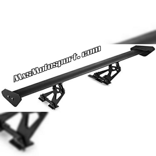 MXS3484 Adjustable GT Aluminum Rear Trunk Wing Racing Spoiler Universal Car