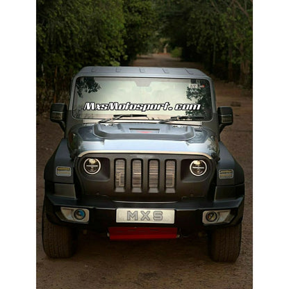 MXS3617 Monster Bonnet Scoop Hood For Mahindra Thar 2020+ Jeep Wrangler Inspired